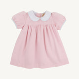 Adaire Dress Sandpearl Pink Herringbone