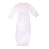 Sweetly Smocked Greeting Gown