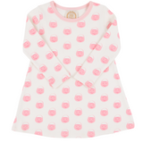 Long Sleeve Polly Play Dress, Vintage Prep Pumpkin Pails