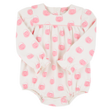 Long Sleeve Penny's Play Bubble- Vintage Prep Pumpkin Pails