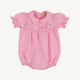 Holly Bea Bubble Pier Party Pink with Bunny & Bow Embroidery