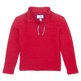 Boys Delta Pullover True Red