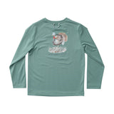 Kid's Pro Performance Long Sleeve T-shirt, Frosty Spruce