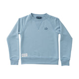Kids Crew Control Sweatshirt, Ashley Blue