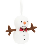 Festive Folly Snowman Ornament