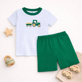 Little Farmer Applique Short Pajamas