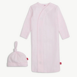 Love Lines Pink Gown Hat Set