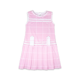 Set Athleisure Magnolia Dress- Pink Windowpane