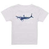 Boys Performance Tee SS Topo Shark Ice Grey