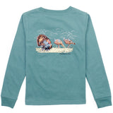 Boys Turkey Hunt Long Sleeve Marine Green