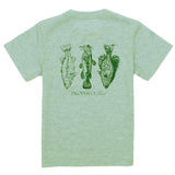 Boys Portland Pocket Tee SS Fisherman's Paradise Sage