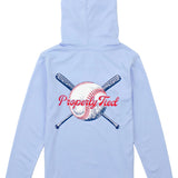 Boys Shade Performance Hoodie Play Ball Light Blue