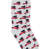 Boys Lucky Duck Sock Christmas Truck