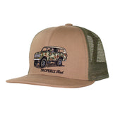 Boys Trucker Hat Camo Truck