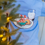 Boys Milk And Cookies LS Light Blue