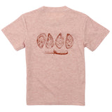 Boys Portland Pocket Tee SS Oysters Clay
