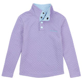 Girls Social Pullover Purple