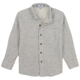 Boys Breeze Shirt LS Pewter