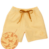 Boys Splash Swim Dogs