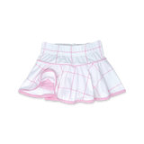 Set Athleisure Quinn Skort- Pink Windowpane