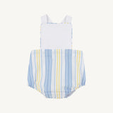 Sayre Sunsuit - SoBro Seersucker/ Worth Avenue White
