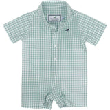 Properly Tied Baby Seasonal Shortall Sportshirt Everglade