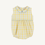 Sleeveless Bradford Bubble Forsyth Park Plaid with Beale Street Blue