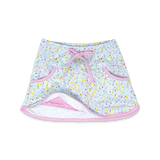 Set Athleisure Tiffany Skort- Itsy Bitsy Floral, Cotton Candy Pink