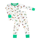 Tractor Time Long Pajamas