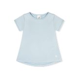 Bridget Basic Tee Cotton Candy Blue