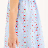 Holly Day Dress - First day flowers