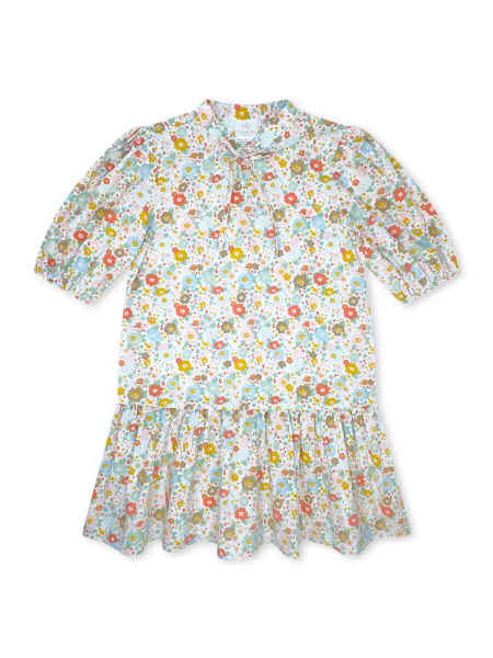 SOPHIA DRESS INDIAN SUMMER FLORAL
