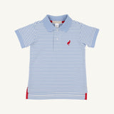 Prim and Proper Polo Bleale street blue/richmond red