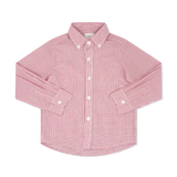 Brees Button Down- Redford Red