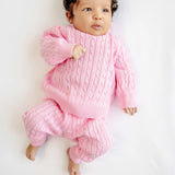 Crawford Cable Knit Set