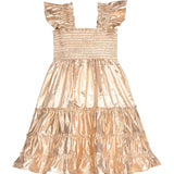 Twirl Dress - Gilt
