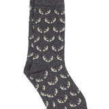 Lucky Duck Socks Antlers