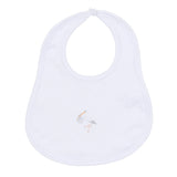 Vintage Stork Bib White